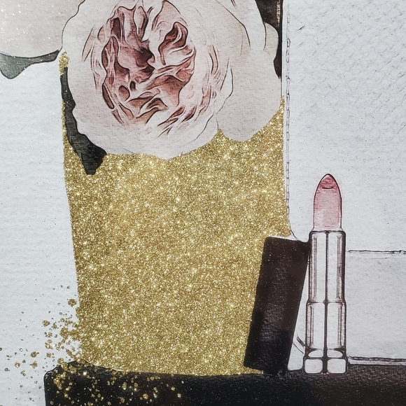 Oliver Gal Wall Art Accessories Glitter 24 x 24 Wood Frame - Picture 4 of 7